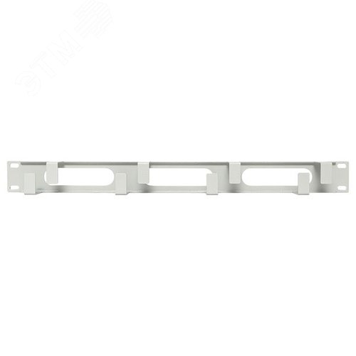 Органайзер кабельный TERACOM 1U 4 кольца с окнамиОрганайзер кабельныйый - фото 2