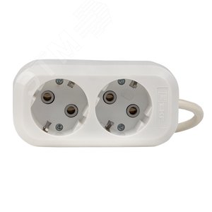 Удлинитель Эксперт 2 гнезда 2 метра 16А/3,0кВт с заземлением ПВС 3х1 - фото 3