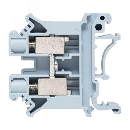 Клемма проходная винтовая UT 10 мм2 серая EKF - фото 7