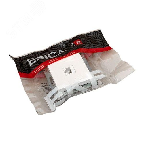 Эпика Механизм розетки RJ11 белый EKF - фото 8