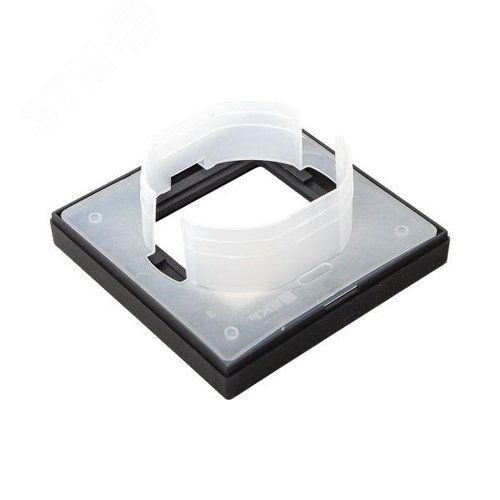 Эпика Рамка 1-местная IP44 черный пластик EKF - фото 7