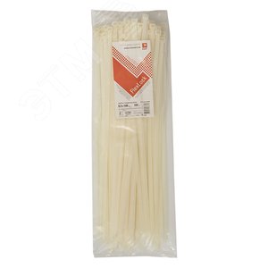 Хомут P6.6 стандартный белый 8.8x500 (100шт) FlexLock PROxima - фото 3