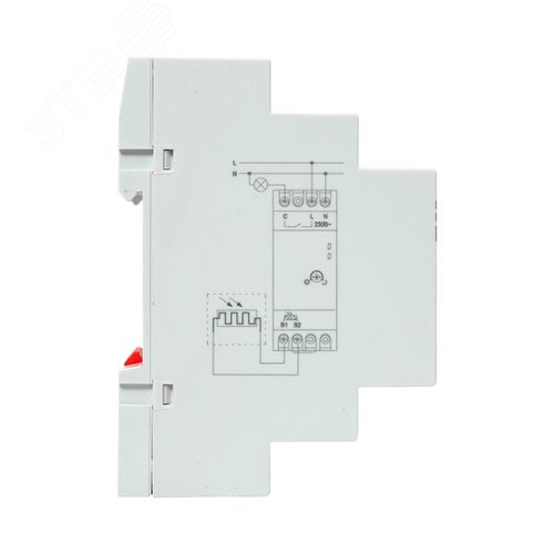 Фотореле DIN-1 (ФР) 2-100Лк 25А (3000Вт) - фото 4