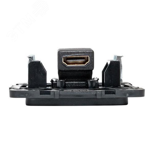 Стокгольм Механизм розетки HDMI черный EKF - фото 6