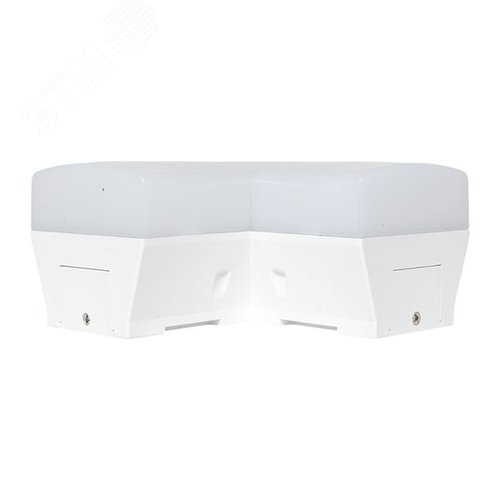 Коннектор фигурный для светодиодных линейных светильников ДБО-X белый 12Вт 4000К IP20 LUMA - фото 8