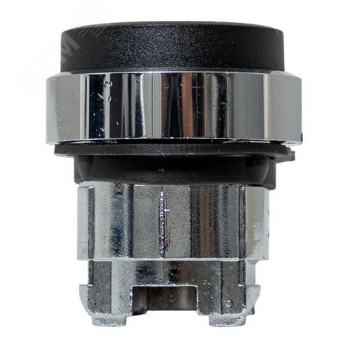 Исполнительный механизм кнопки XB4 черный выпирающая возвратный без фиксации, без подсветки IP65 - фото 3