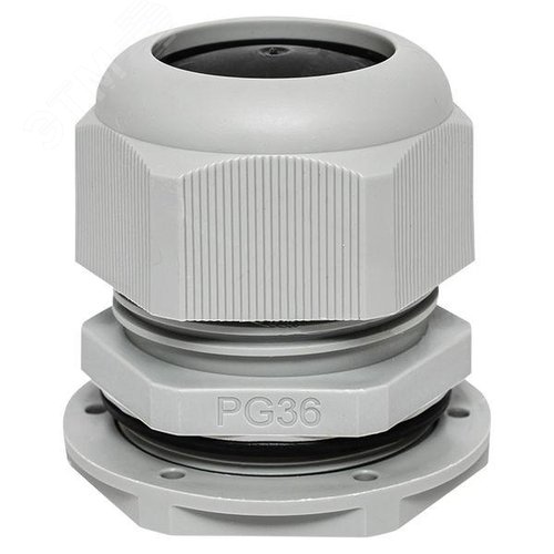 Изображение товара Сальник PG36 IP54 (1 шт) d отв. 46 мм / d провод. 22-32 мм PROxima (упак.)