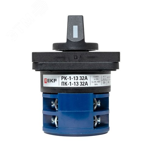 Переключатель кулачковый ПК-1-13 32А 3P 0-1 - фото 6
