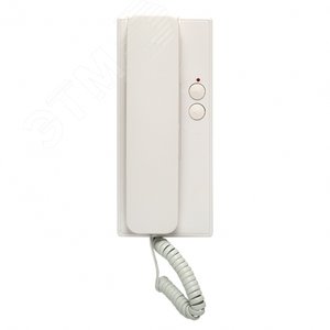 Аудиодомофон (аудиотрубка) IPA-01 бел. 2пр. IP20 - фото 1