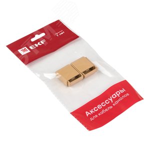 Заглушка (20х10) (4 шт) Plast под светлое дерево - фото 3