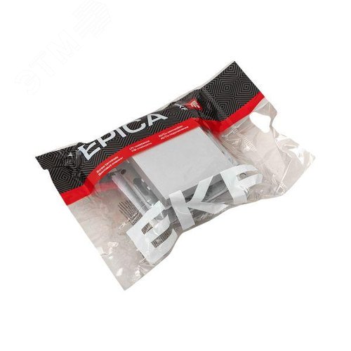 Эпика Механизм выключателя 1кл. кнопочный алюминий EKF - фото 10