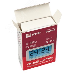 Умный датчик температуры и влажности с экраном Zigbee Connect - фото 10