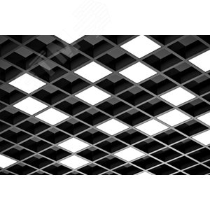 Светильник ДВО3003 О 108Вт 4000К 140х140х40 Грильято комплект 6 шт IP40 с БАП LUMA - фото 2