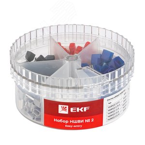 Изображение товара Набор НШВИ(2) №2 (2x0,5-2x2,5мм2) PROxima (шт)