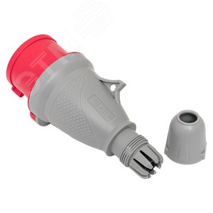 Вилка переносная 015 3Р+РЕ+N 16А 380В IP44 EKF PROXIMA - фото 3