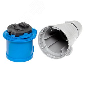 Вилка переносная 023 2Р+РЕ 32А 220В IP44 EKF PROXIMA - фото 5