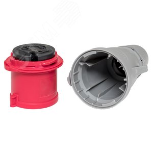 Вилка переносная 024 3Р+РЕ 32А 380В IP44 EKF PROXIMA - фото 5