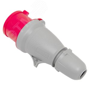 Вилка переносная 025 3Р+РЕ+N 32А 380В IP44 EKF PROXIMA - фото 2