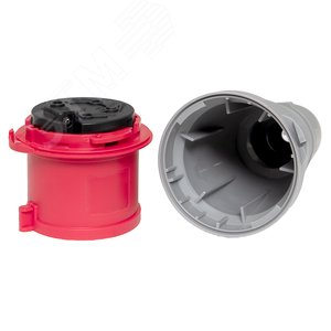 Вилка переносная 025 3Р+РЕ+N 32А 380В IP44 EKF PROXIMA - фото 5