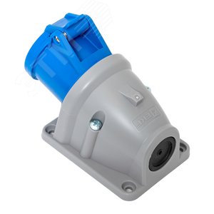 Розетка стационарная наружная 113 2Р+РЕ 16А 220В IP44 EKF PROXIMA - фото 7