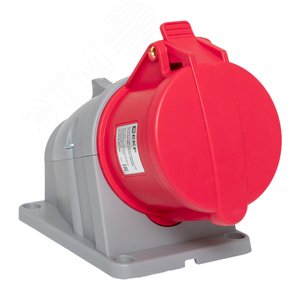 Розетка стационарная наружная 124 3Р+РЕ 32А 380В IP44 EKF PROXIMA - фото 1