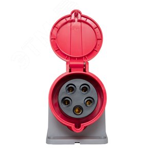 Розетка стационарная наружная 125 3Р+РЕ+N 32А 380В IP44 EKF PROXIMA - фото 10