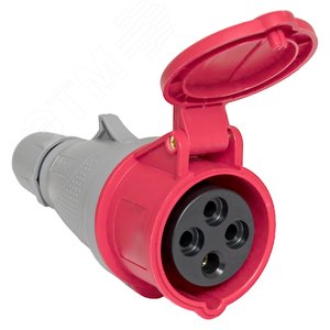 Розетка переносная 214 3Р+РЕ 16А 380В IP44 EKF PROXIMA - фото 2