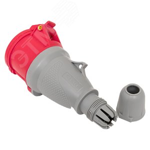 Розетка переносная 214 3Р+РЕ 16А 380В IP44 EKF PROXIMA - фото 3