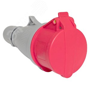 Розетка переносная 215 3Р+РЕ+N 16А 380В IP44 EKF PROXIMA - фото 1