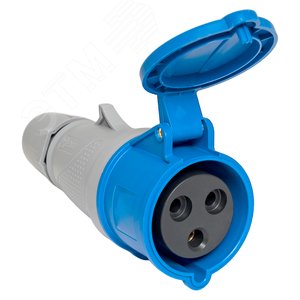 Розетка переносная 223 2P+PE 32А 220В IP44 EKF PROXIMA - фото 2