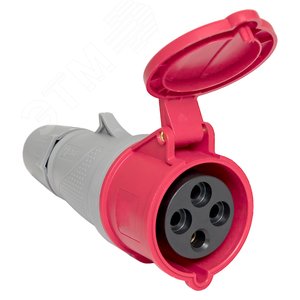 Розетка переносная 224 3P+PE 32А 380В IP44 EKF PROXIMA - фото 2