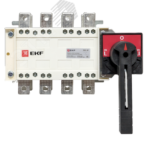 Рубильник-переключатель 160A 4P c рукояткой управления для прямой установки PowerSwitch - фото 2