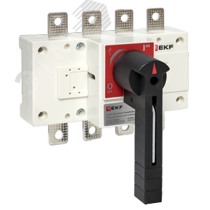 Рубильник-выключатель 160A 4P c рукояткой управления для прямой установки PowerSwitch - фото 1