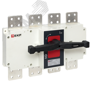 Рубильник-выключатель 1600A 4P c рукояткой управления для прямой установки PowerSwitch - фото 1