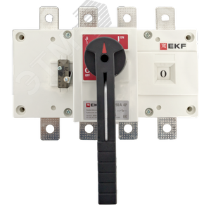 Рубильник-выключатель 250A 4P c рукояткой управления для прямой установки PowerSwitch - фото 2