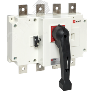 Рубильник-выключатель 400A 4P c рукояткой управления для прямой установки PowerSwitch - фото 1