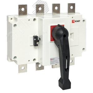 Рубильник-выключатель 630A 4P c рукояткой управления для прямой установки PowerSwitch - фото 1