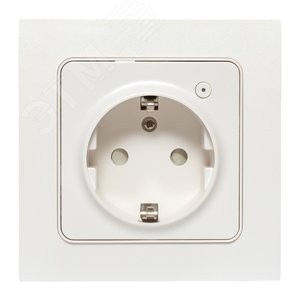 Умная розетка Стокгольм 1-местная 16А EKF Сonnect - фото 1