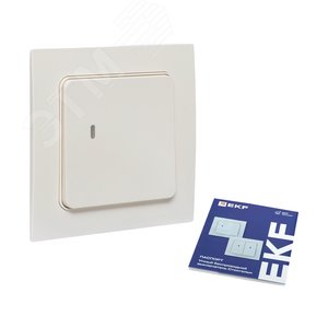 Умный беспроводной выключатель Стокгольм 1-кл. EKF Сonnect - фото 2