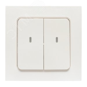 Умный выключатель Стокгольм 2-кл. EKF Сonnect - фото 1