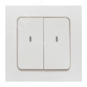 Изображение товара Умный беспроводной выключатель Стокгольм 2-кл. EKF Сonnect (шт)