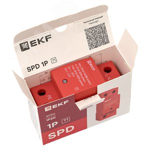 УЗИП Класс 1 Iimp 25kA (10/350?s) 1P - фото 11