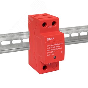 УЗИП Класс 1 Iimp 25kA (10/350?s) 1P - фото 3