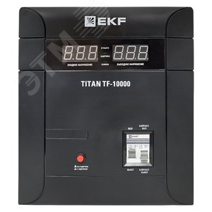 Стабилизатор напряжения симисторный TITAN -TF-10000 EKF - фото 2