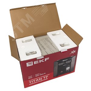 Стабилизатор напряжения симисторный TITAN -TF-10000 EKF - фото 8