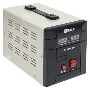 Стабилизатор напряжения симисторный TITAN -TF-1000 EKF - фото 6