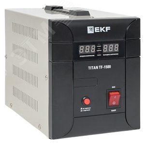 Стабилизатор напряжения симисторный TITAN -TF-1500 EKF - фото 1