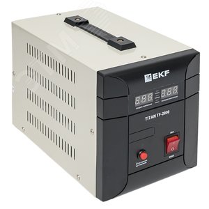 Стабилизатор напряжения симисторный TITAN -TF-2000 EKF - фото 6