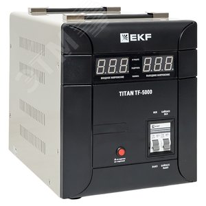Стабилизатор напряжения симисторный TITAN -TF-5000 EKF - фото 1