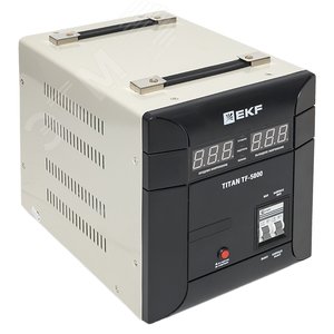 Стабилизатор напряжения симисторный TITAN -TF-5000 EKF - фото 6